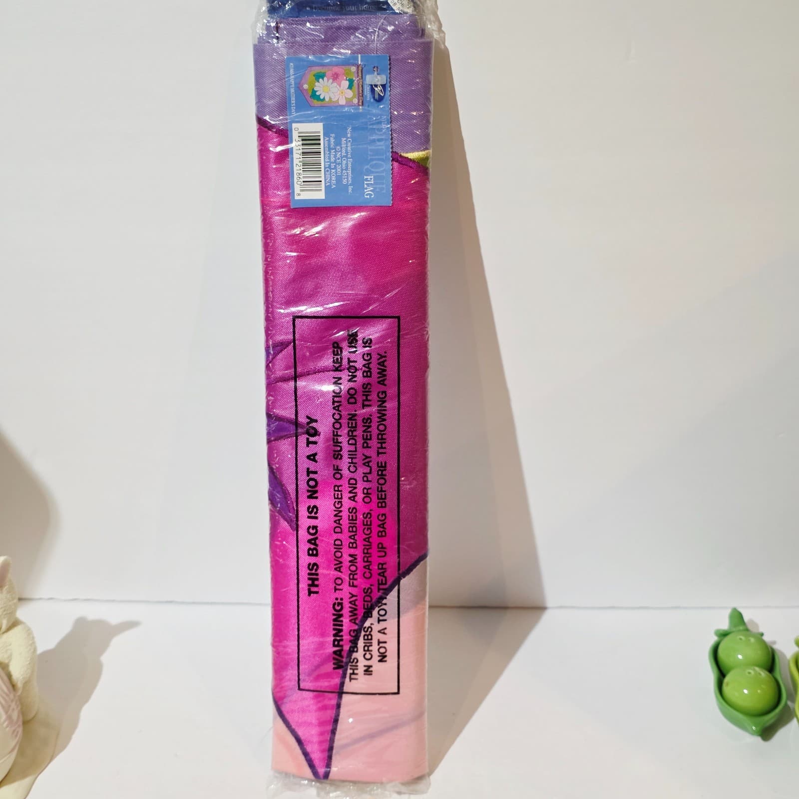 Vintage 2001 Happy Mothers Day Decorative Outdoor Nylon Flag 28” X 44” NOS - Thumbnail 8