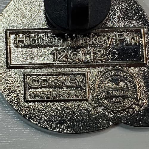 DLR/WDW Hidden Mickey Series Zodiac Collection Pisces Ariel Trading Pin 12 of 12 - Thumbnail 3