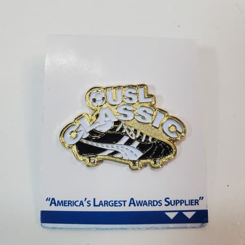 USL Classic Soccer Metal Lapel Cap Hat Scarf Pin Badge Crown Awards