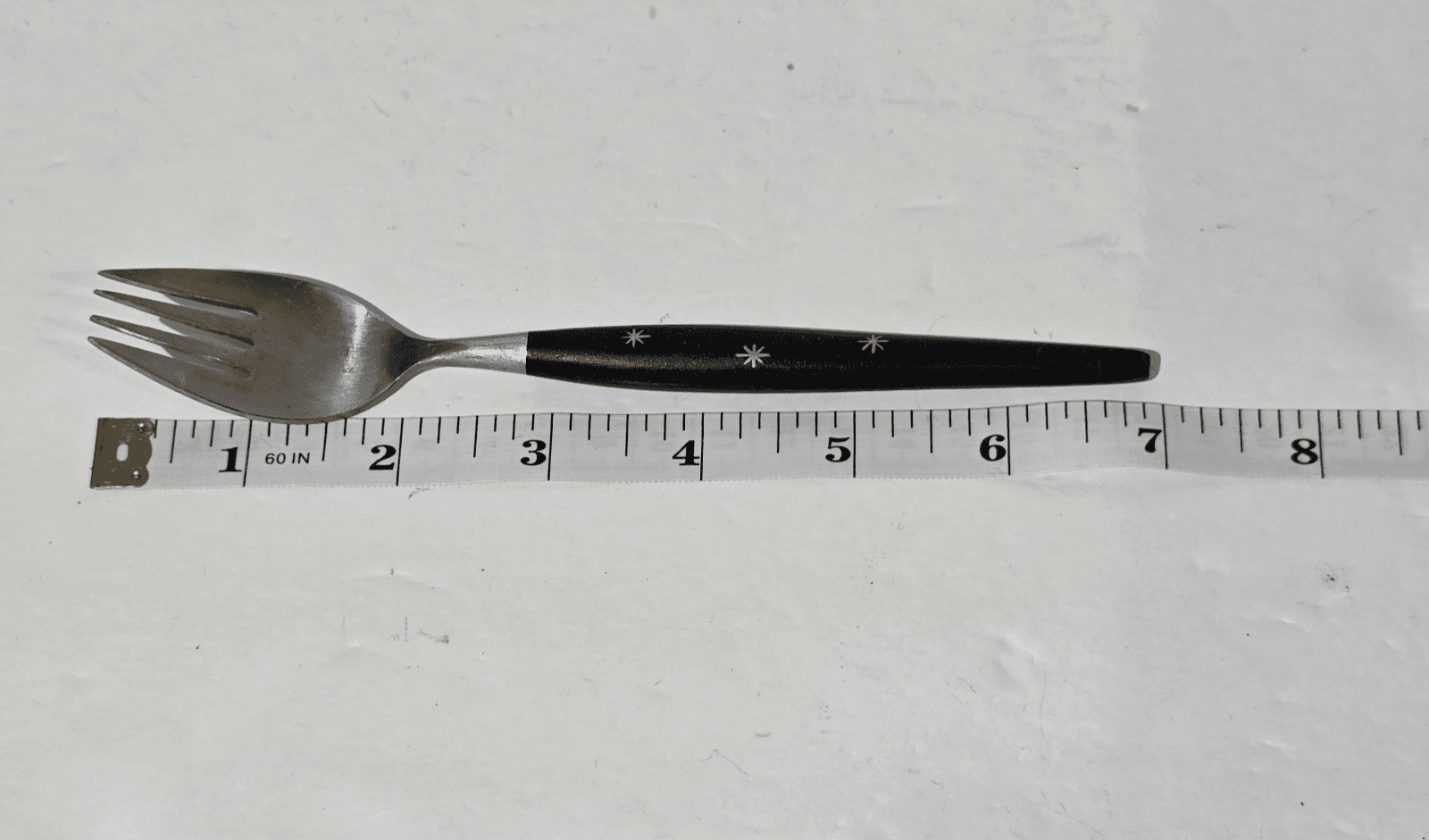 Vintage Golden Star Japan Stainless Steel Set of 4 Forks Atomic Starburst MCM - Thumbnail 12