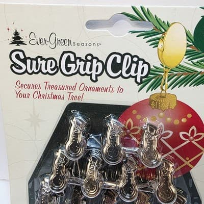 Lot of 2 Ever Green Seasons Sure Grip Clips Secures Christmas Tree Ornaments NOS - Thumbnail 4