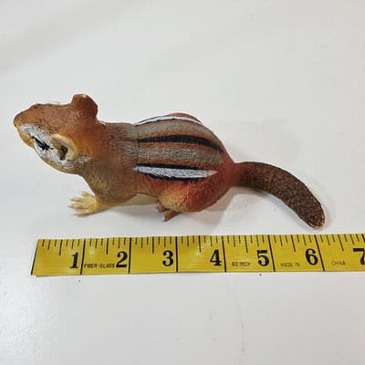 Safari Ltd 2012 Eastern Chipmunk Baby Incredible Creatures Rubber Figure - Thumbnail 7