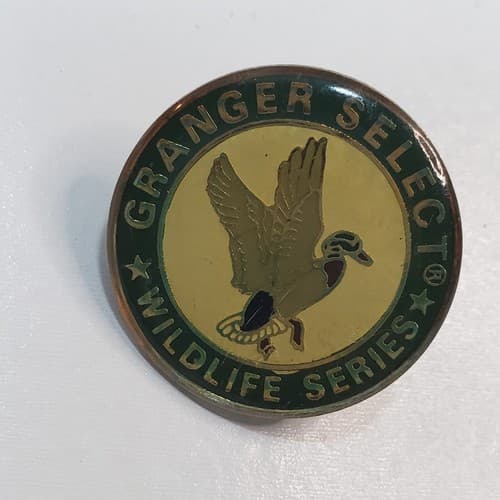 VIntage Granger Select Wildlife Series Mallard Duck Lapel Cap Hat Pin Badge - Thumbnail 2