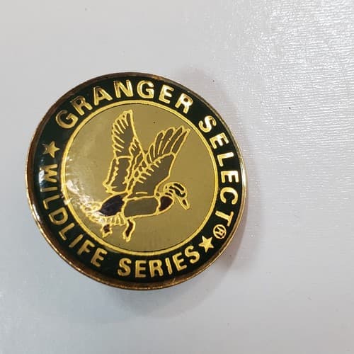 VIntage Granger Select Wildlife Series Mallard Duck Lapel Cap Hat Pin Badge
