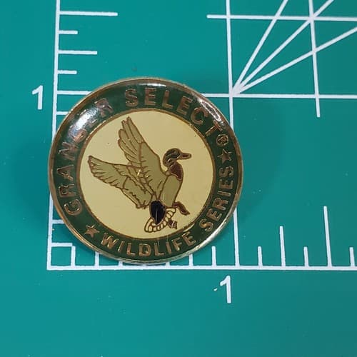 VIntage Granger Select Wildlife Series Mallard Duck Lapel Cap Hat Pin Badge - Thumbnail 4