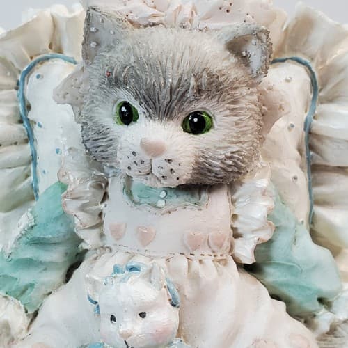 Vintage 1992 Calico Kittens Friends are Cuddles of Love Figurine 627976 - Thumbnail 2