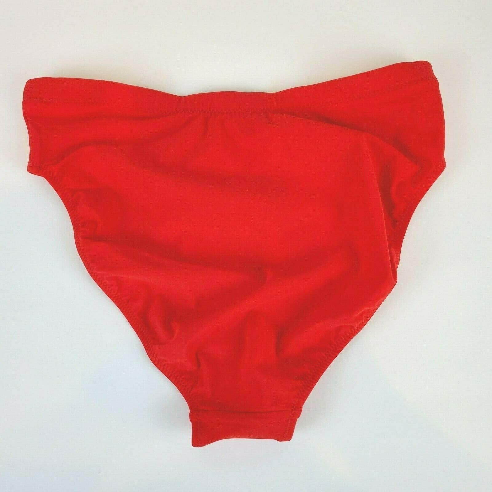 Profile Red High Cut Super High Waist Swim Bottom US Size 6 NWT - Thumbnail 2