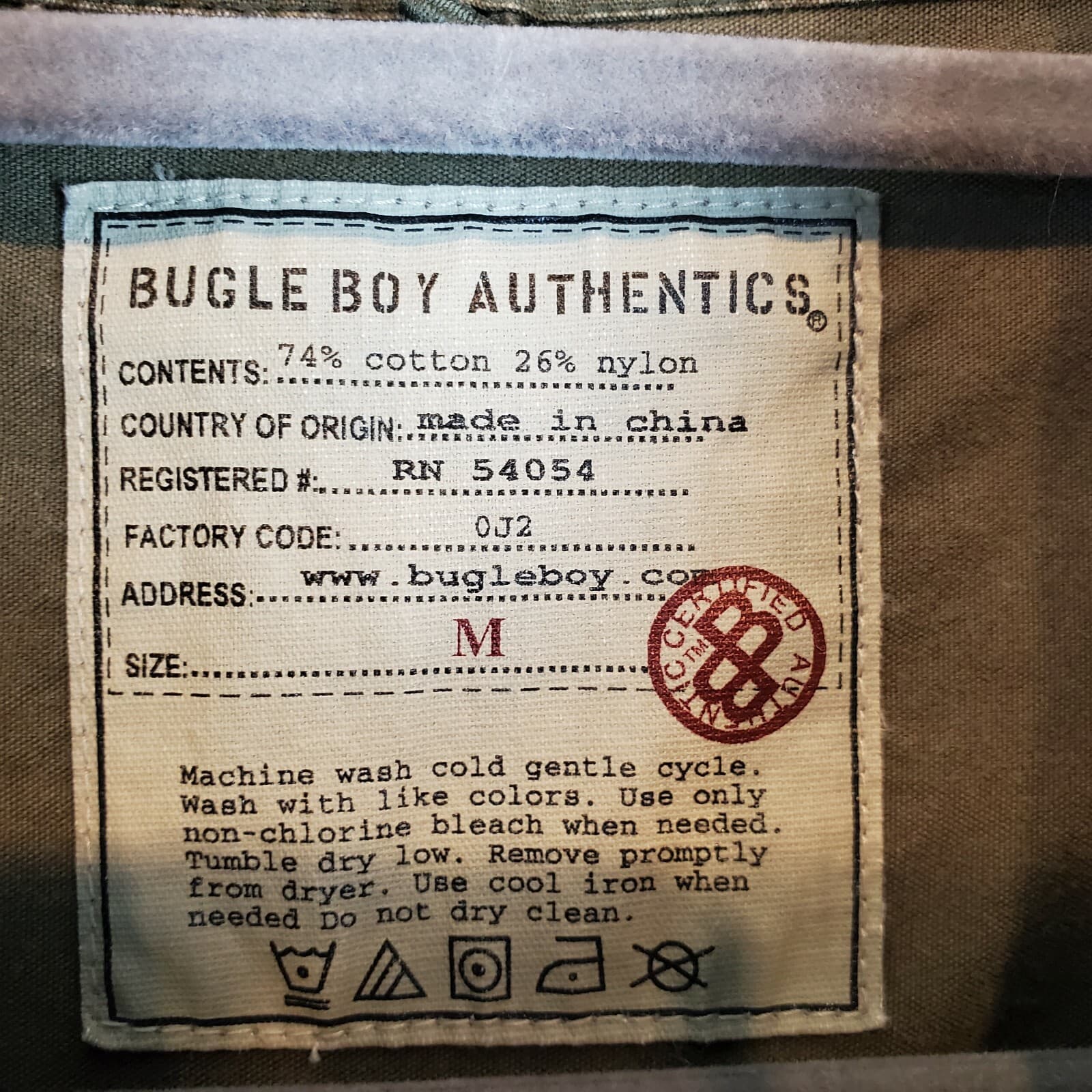 Bugle Boy Beige Khaki Tactical Vest Hunting Fishing Full Zip Cargo Pockets Sz M - Thumbnail 3