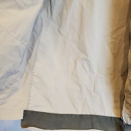 Bugle Boy Beige Khaki Tactical Vest Hunting Fishing Full Zip Cargo Pockets Sz M - Thumbnail 6