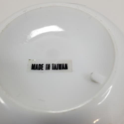 Vtg White Plastic Santa Claus Reindeer Christmas Bathroom Toothbrush Holder Cup - Thumbnail 9