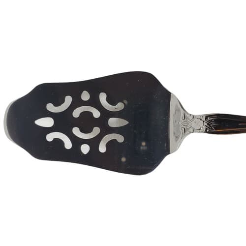 Imperial CHALMETTE Stainless Korea Serving Pie Spatula 9 1/4" Flatware Floral - Thumbnail 4