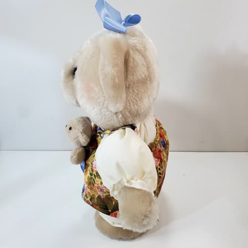 Vintage Hallmark Chrysantha Mom & Sweet Pea Teddy Bear Plush Stuffed Animal - Thumbnail 7