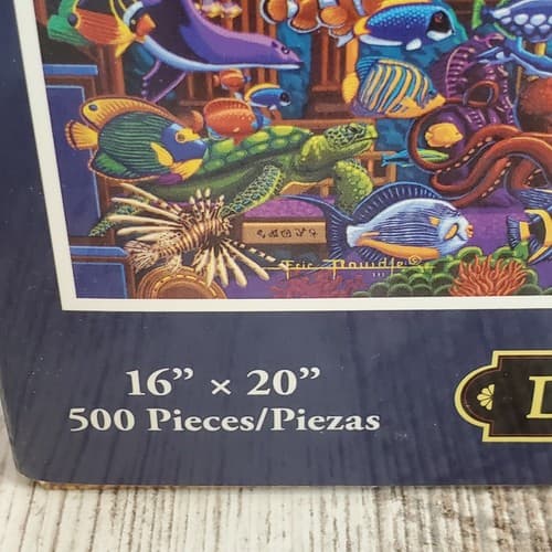 Eric Dowdle ATLANTIS 500 Piece Puzzle Folk Art 16 × 20 Made in USA New - Thumbnail 2