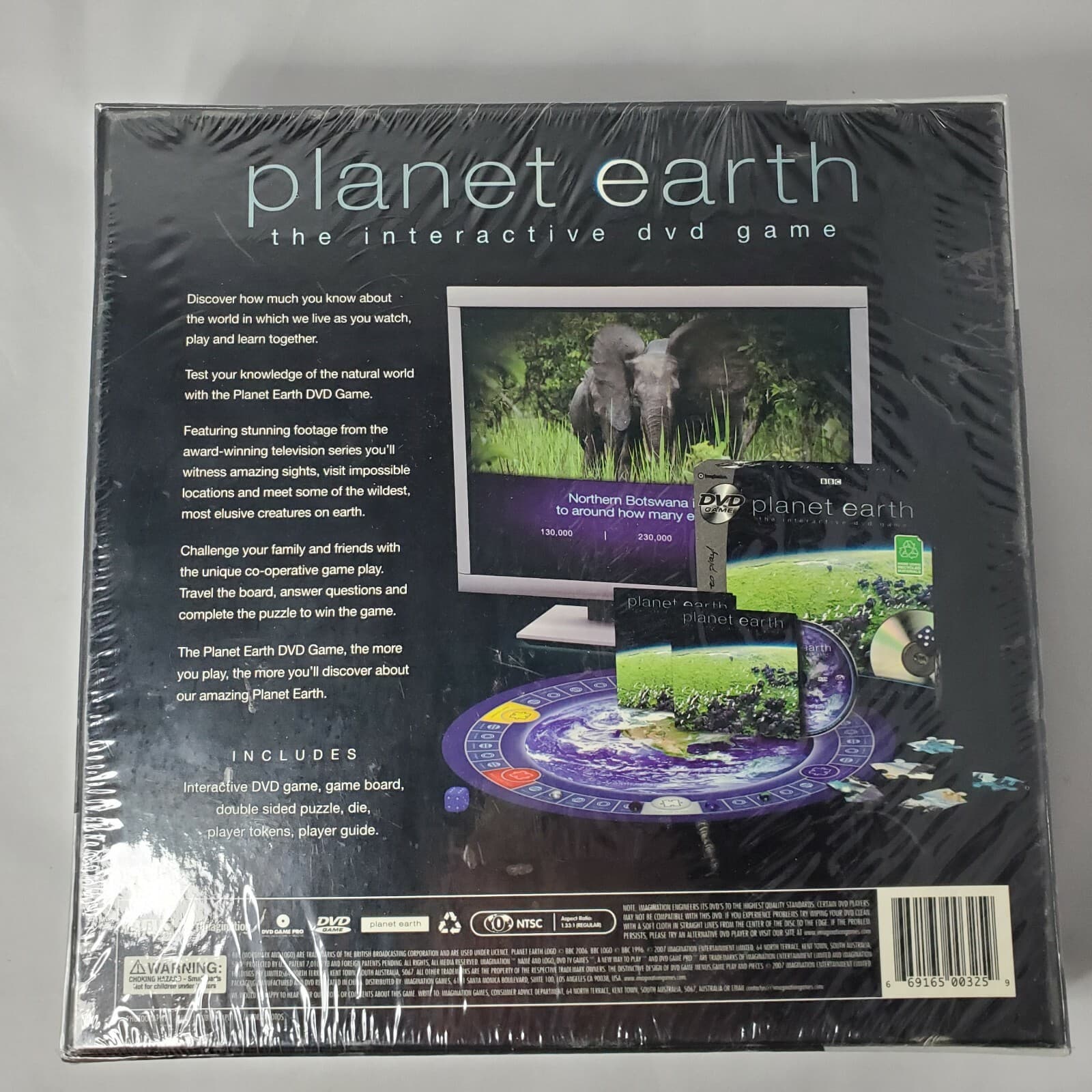 Imagination BBC Planet Earth the Interactive DVD Game 6+ New Sealed - Thumbnail 5