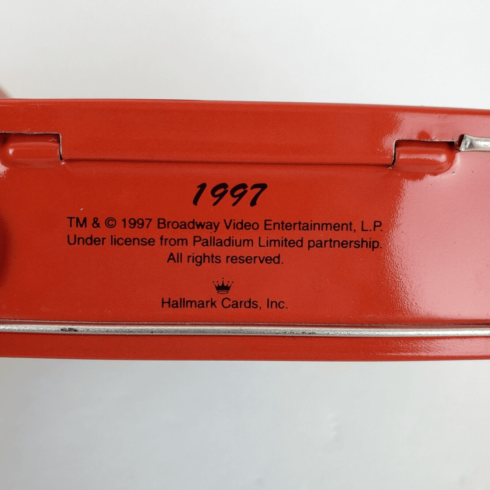 Hallmark The Lone Ranger Lunchbox Metal Keepsake Ornament in Original box 1997 - Thumbnail 3
