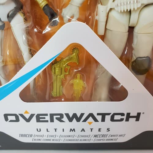 Overwatch Ultimates Series Posh Tracer White Hat McCree White Hat Skin Pack - Thumbnail 3