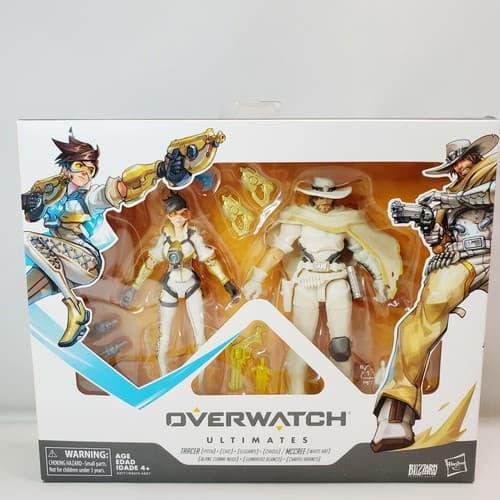 Overwatch Ultimates Series Posh Tracer White Hat McCree White Hat Skin Pack