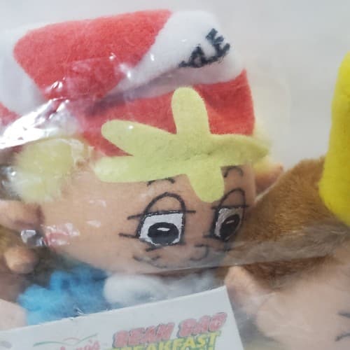 Vtg 1997 Kellogg's Bean Bag Breakfast Bunch Snap / Crackle / Pop Plush Toys - Thumbnail 3