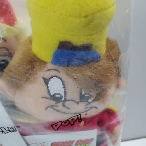 Vtg 1997 Kellogg's Bean Bag Breakfast Bunch Snap / Crackle / Pop Plush Toys - Thumbnail 4