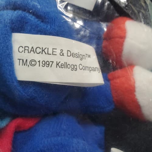 Vtg 1997 Kellogg's Bean Bag Breakfast Bunch Snap / Crackle / Pop Plush Toys - Thumbnail 8