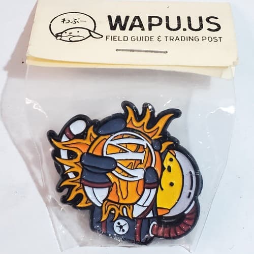 Wapuu WordPress Japanese Team Mascot Character Copernicus Trading Pin - Thumbnail 4