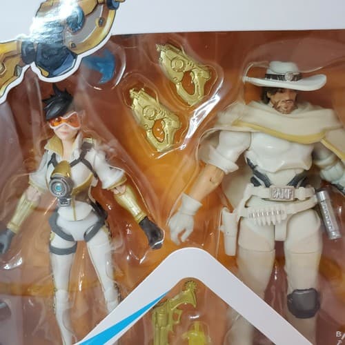 Overwatch Ultimates Series Posh Tracer White Hat McCree White Hat Skin Pack - Thumbnail 4