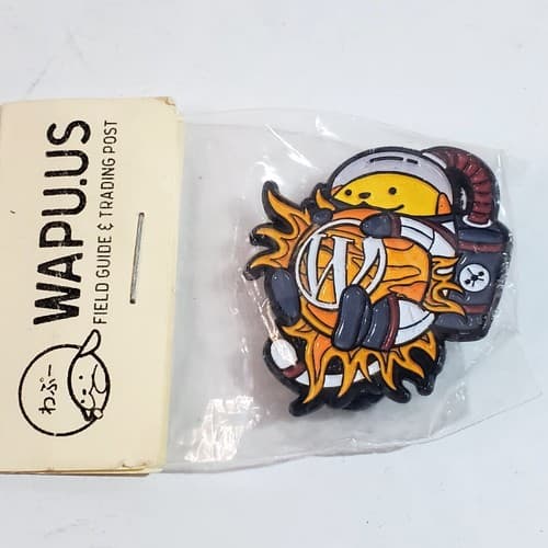 Wapuu WordPress Japanese Team Mascot Character Copernicus Trading Pin