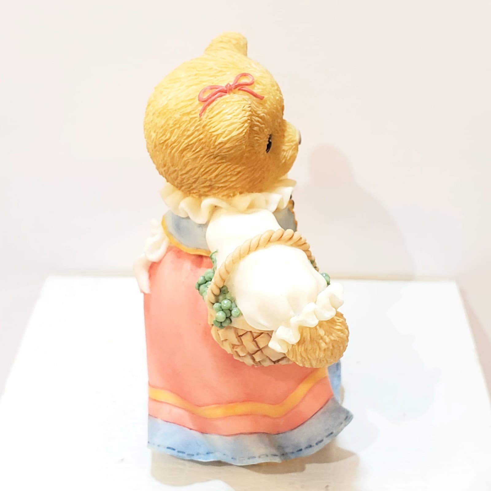 Vtg 1997 Cherished Teddies Sophia From Italy Grapes On Vine Friendship Figurine - Thumbnail 2