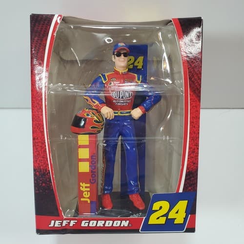 Nascar Collectible Holiday Ornament Figurine Jeff Gordon #24 2.75” x 3.25”