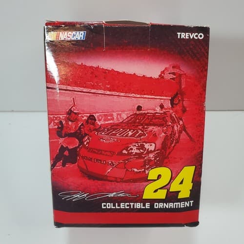 Nascar Collectible Holiday Ornament Figurine Jeff Gordon #24 2.75” x 3.25” - Thumbnail 2