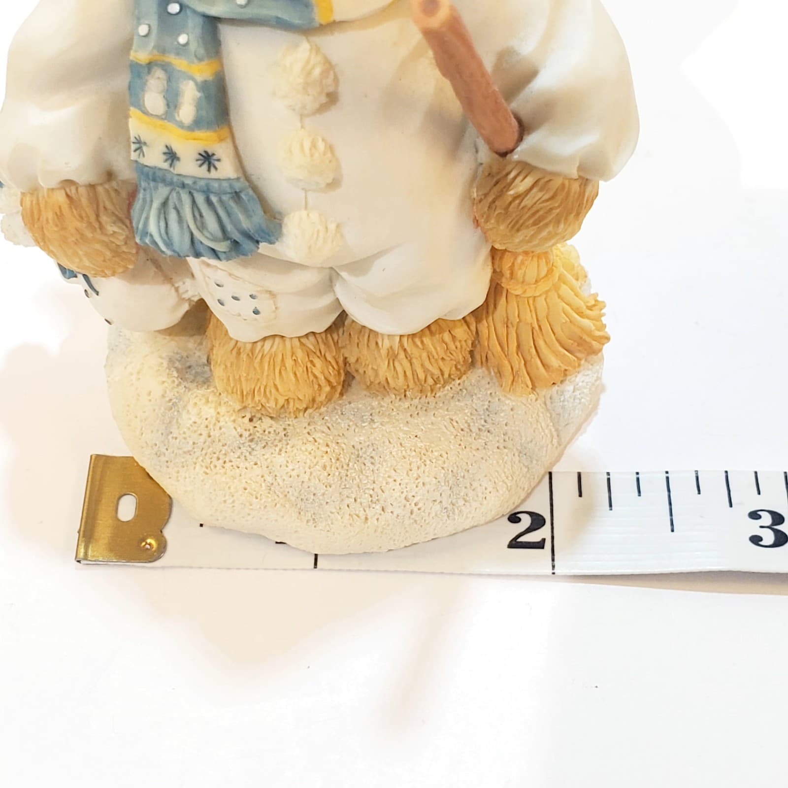 Vintage 1995 Cherished Teddies Earl Warm Hearted Friends Figurine Winter Theme - Thumbnail 7