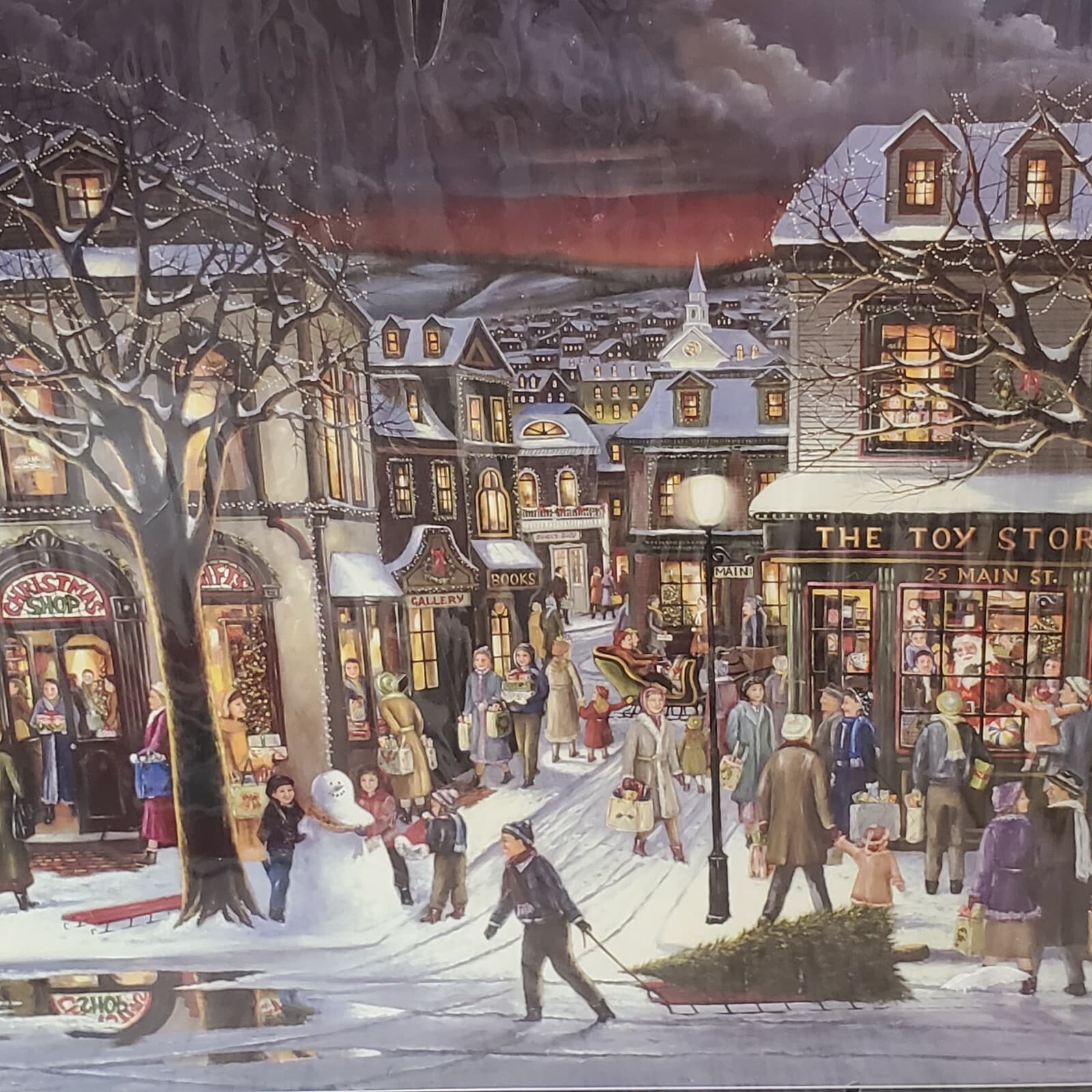 BITS AND PIECES Studio Jigsaw Puzzle 500 Piece Winter Scene 16" x 20" New Sealed - Thumbnail 2