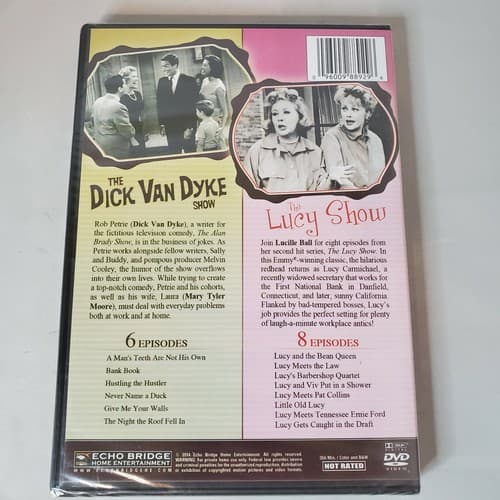 The Dick Van Dyke Show (6 Episodes) The Lucy Show (8 Episodes) DVD Comedy New - Thumbnail 2