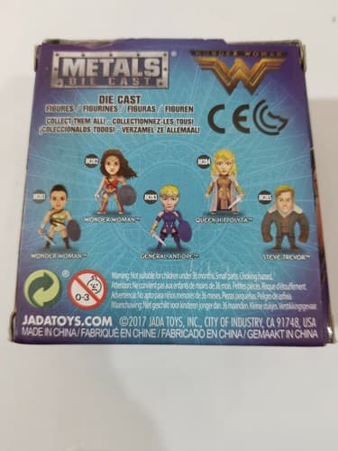 DC Comics General Antiope Jada METALS 2.5” Die Cast Figure New in Box! - Thumbnail 2
