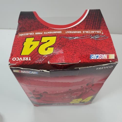 Nascar Collectible Holiday Ornament Figurine Jeff Gordon #24 2.75” x 3.25” - Thumbnail 3