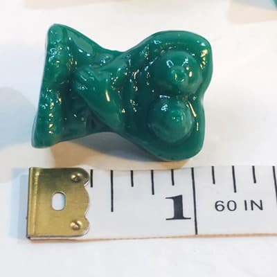 Vtg Mixed 1990's Gogos Crazy Bones Lot of 20 Various Shades of Green Collectible - Thumbnail 13