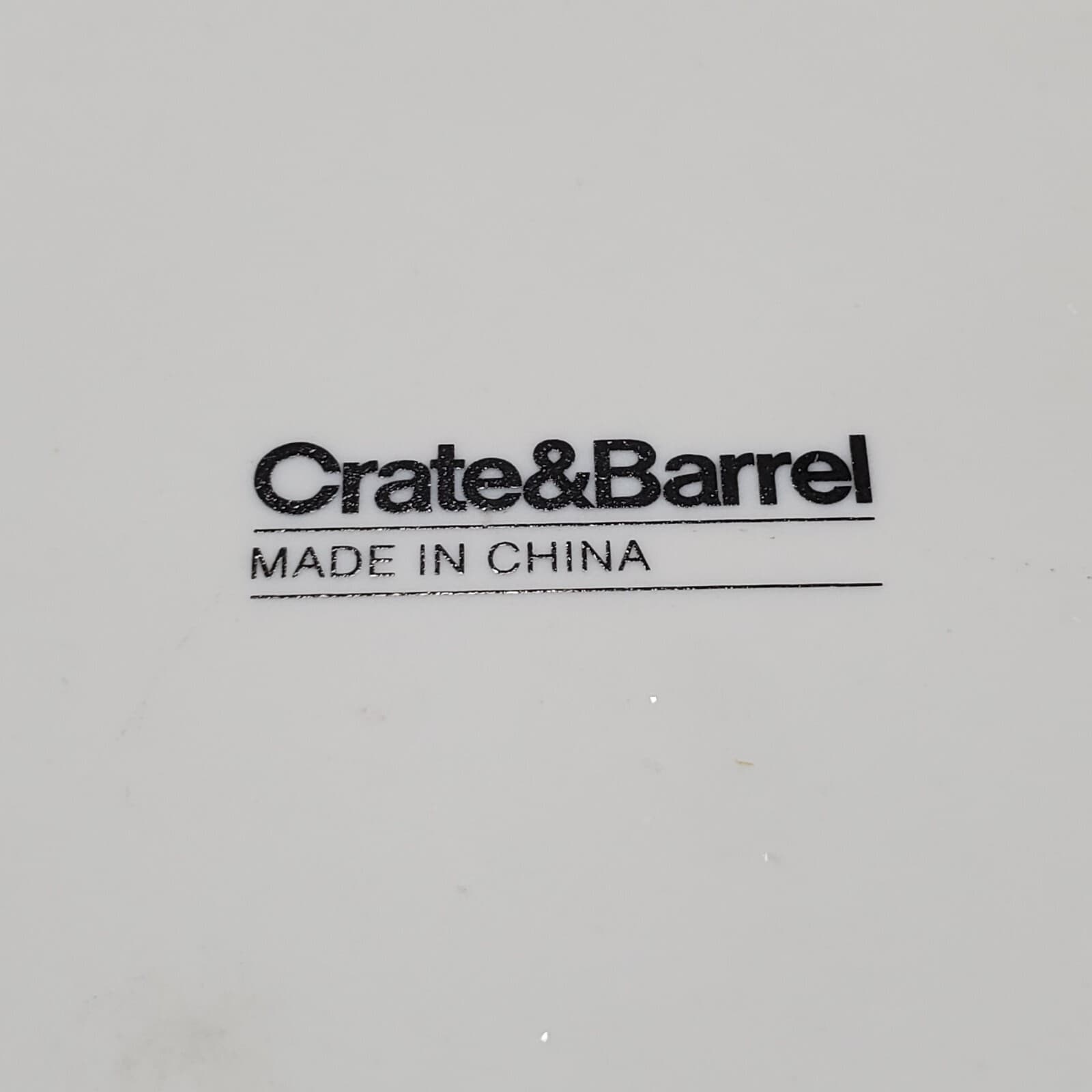 Crate & Barrel Road Trip Venice Appetizer Plate Ceramic Square 5.75" Table Decor - Thumbnail 4