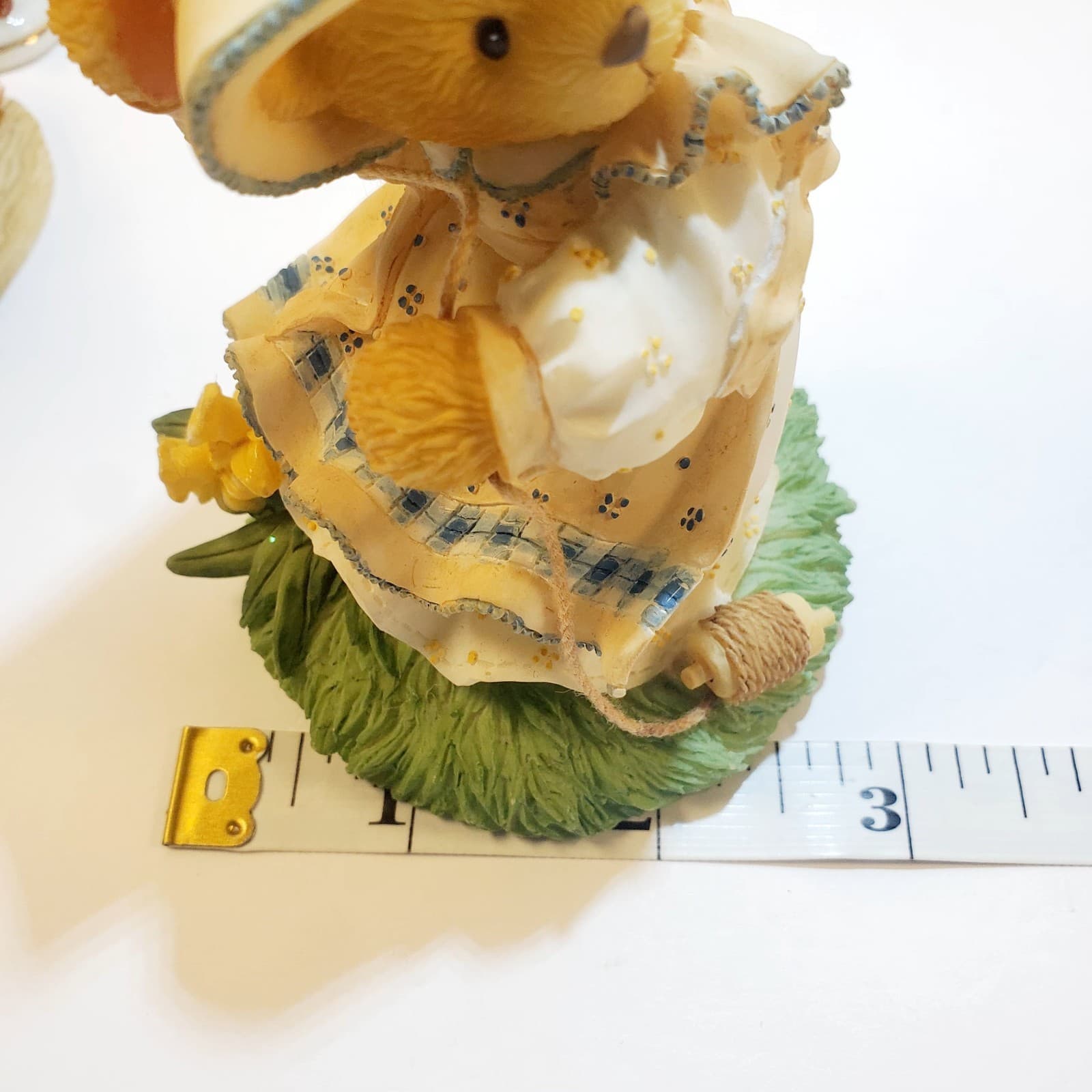 Vintage 1997 Cherished Teddies Megan Spring Brings A Season Of Beauty Figurine - Thumbnail 8