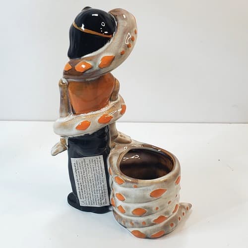 Yankee Candle Boney Bunch 2019 Circus Halloween Snake Charmer Votive Holder - Thumbnail 7