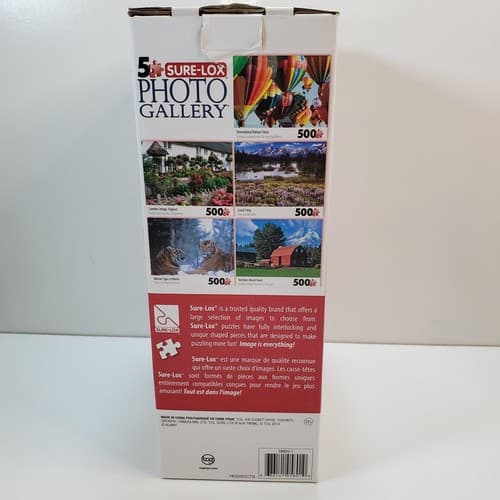 Sure-Lox Photo Gallery 5 Jigsaw Puzzle 500 Pieces each Set 2500 Total Pieces - Thumbnail 9