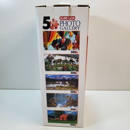 Sure-Lox Photo Gallery 5 Jigsaw Puzzle 500 Pieces each Set 2500 Total Pieces - Thumbnail 12
