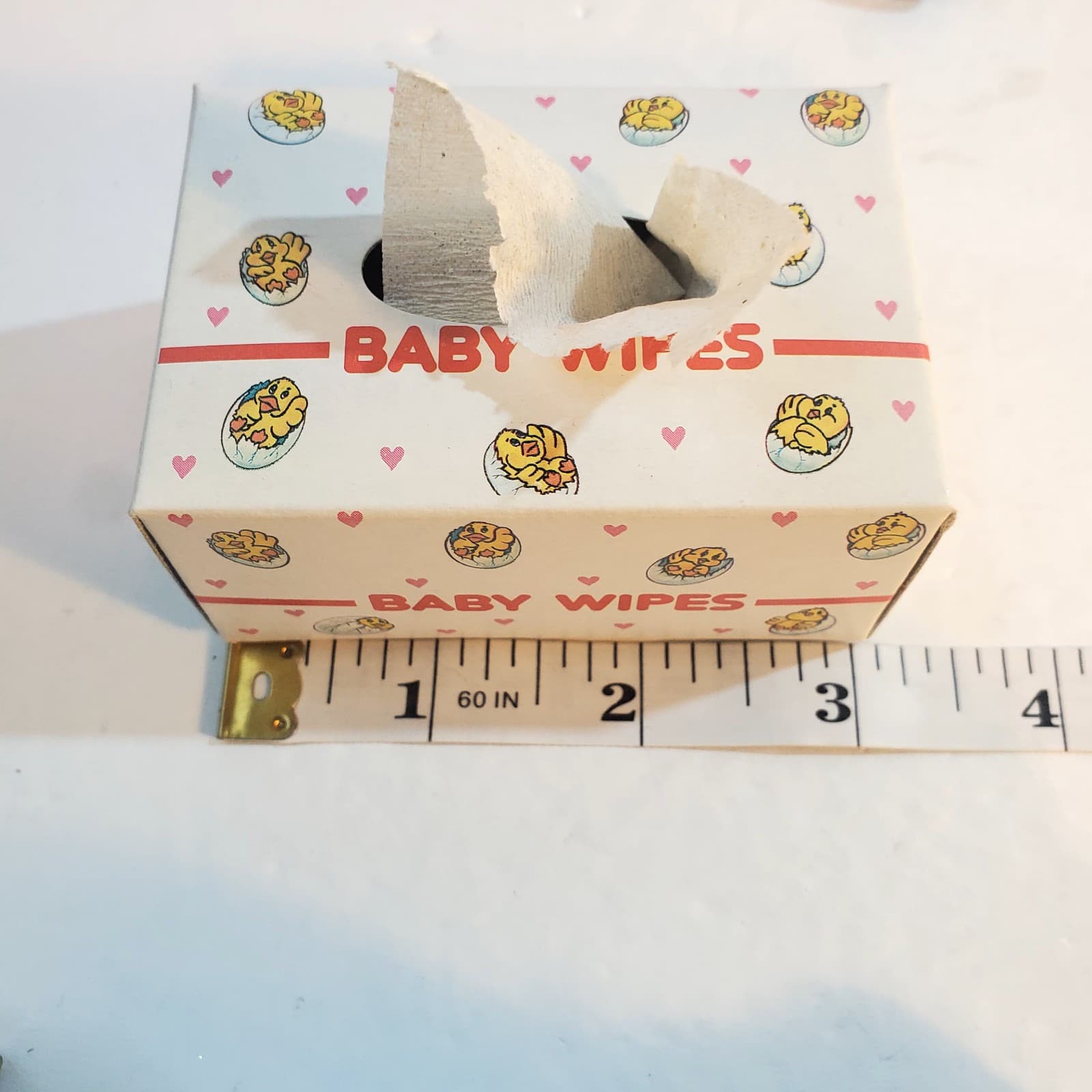 Vintage Plastic Cardboard Doll Accessories Powder Shampoo Baby Wipes - Thumbnail 8