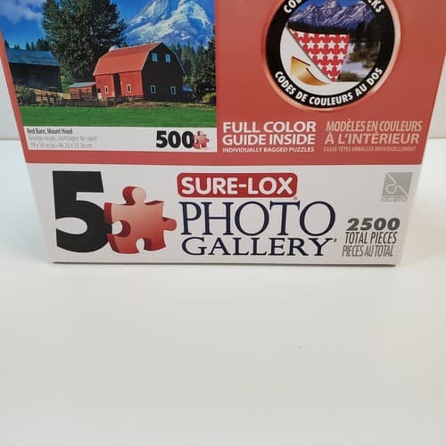 Sure-Lox Photo Gallery 5 Jigsaw Puzzle 500 Pieces each Set 2500 Total Pieces - Thumbnail 10