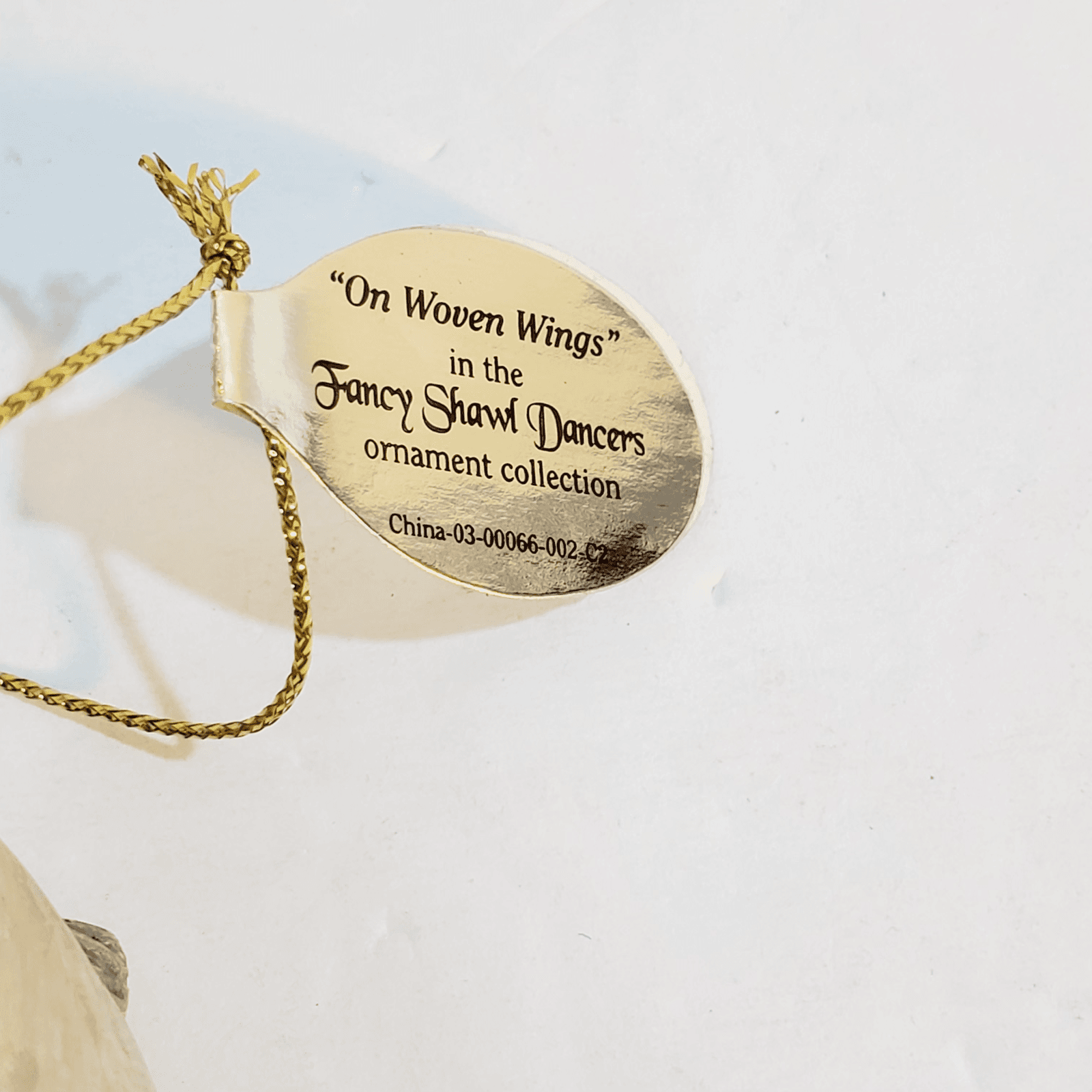 Ashton Drake Galleries Fancy Shawl Dancers Collection On Woven Wings Ornament - Thumbnail 6