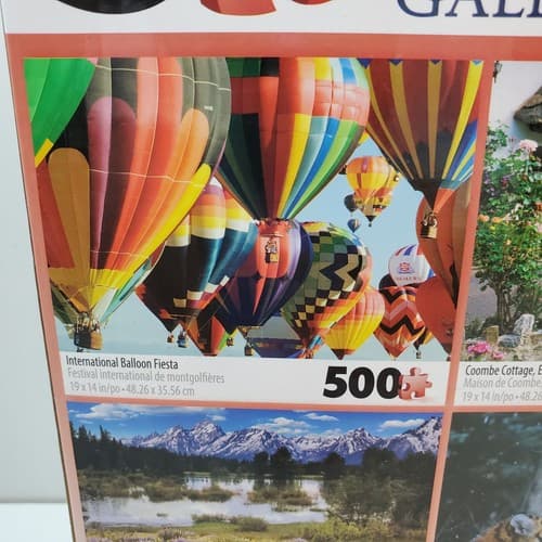 Sure-Lox Photo Gallery 5 Jigsaw Puzzle 500 Pieces each Set 2500 Total Pieces - Thumbnail 3