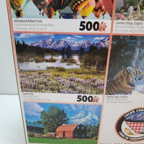 Sure-Lox Photo Gallery 5 Jigsaw Puzzle 500 Pieces each Set 2500 Total Pieces - Thumbnail 6