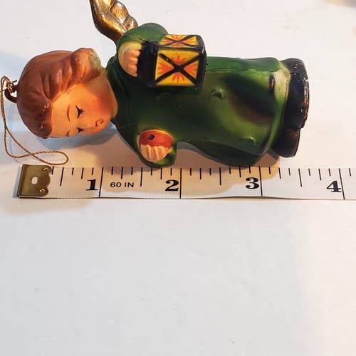 Vtg Kurt S Adler Angels W/ Lantern Christmas Tree Ornaments Lot Of 2 Hong Kong - Thumbnail 9