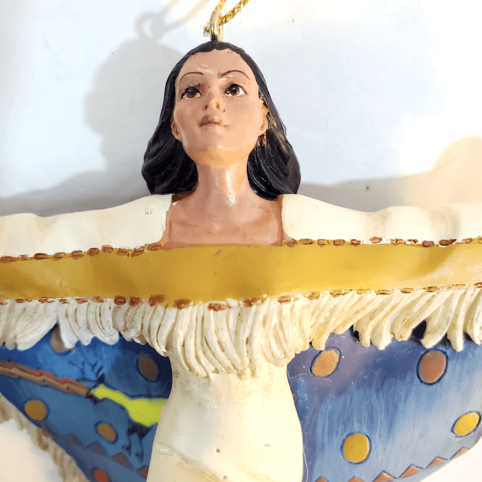 Ashton Drake Galleries Fancy Shawl Dancers Collection Taking The Sky Ornament - Thumbnail 5