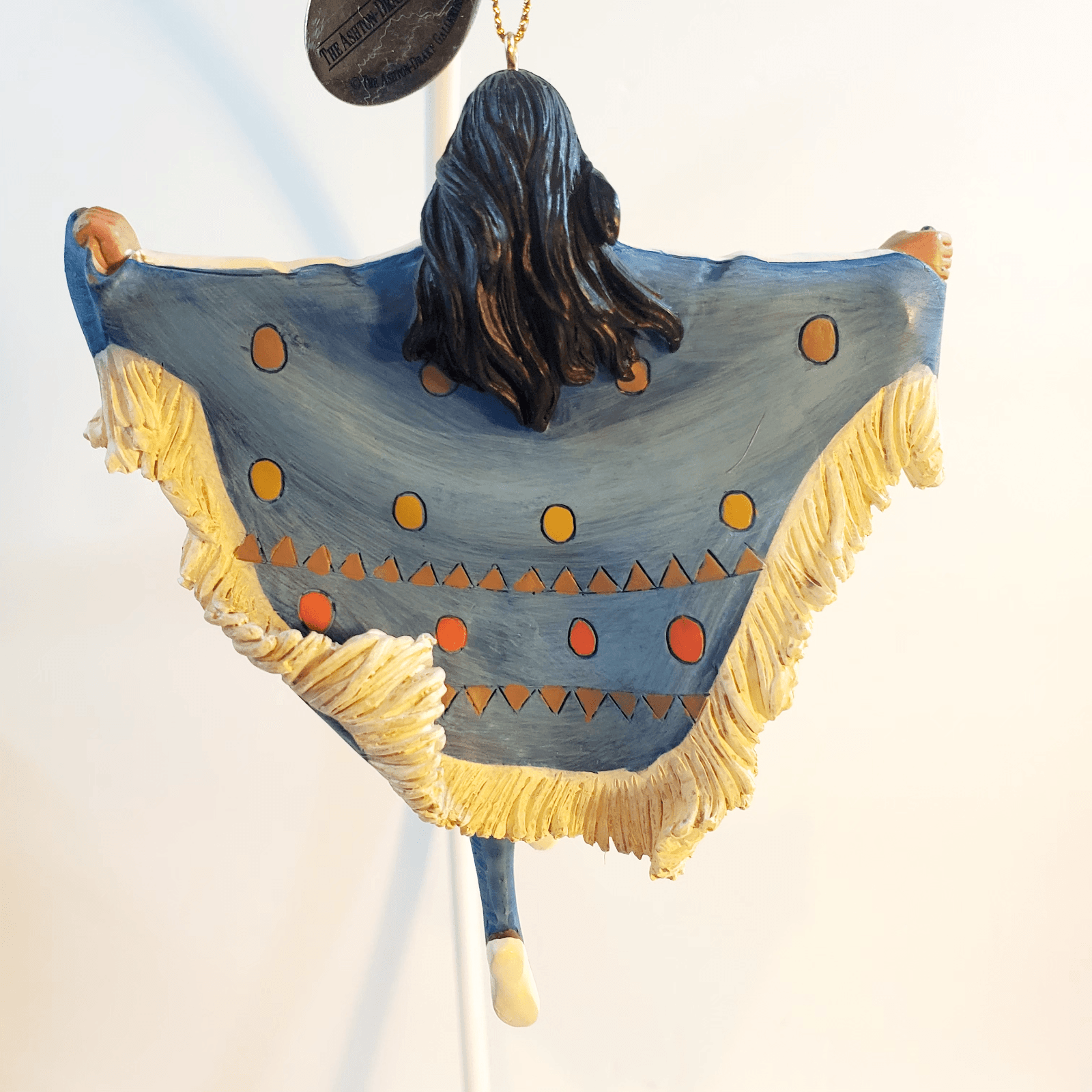 Ashton Drake Galleries Fancy Shawl Dancers Collection Taking The Sky Ornament - Thumbnail 2
