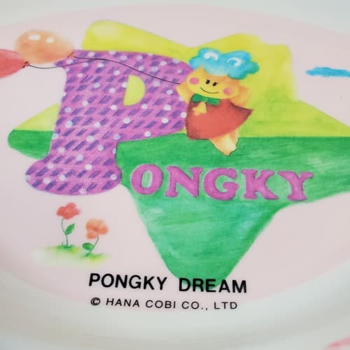 Pongky Dream Kids Plate Set, Hana Cobi, Melamine Wear, Breakfast, Lunch, Dinner - Thumbnail 2